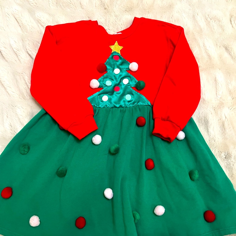 Mad Engine Christmas’s dress size 4/5 toddler girls